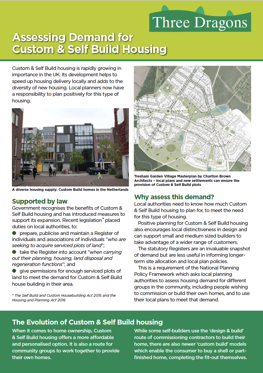 Three Dragons Model leaflet